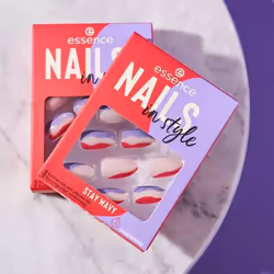 Essence Nails in style Finger nails Multicolour Pattern 12 pc(s) Blister