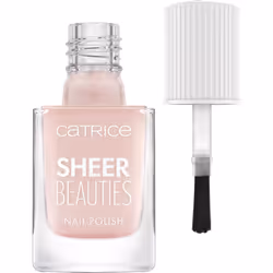 CATRICE Sheer Beauties Nail Polish, 10.5 ml, Rose, Roses Are Rosy, Coloring, Whitening, Translucent, Shimmer