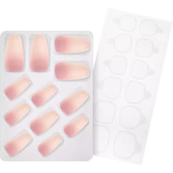 Essence nails in style Finger nails Pink, White Pattern 12 pc(s)