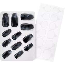 Essence nails in style Finger nails Black, Grey, White Pattern 12 pc(s)