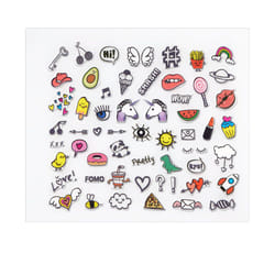 Happiness Looks Good On You nail stickers 1 u