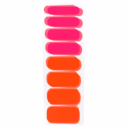 Neon Blast nail foils #020-neon thunder - Additional view 2