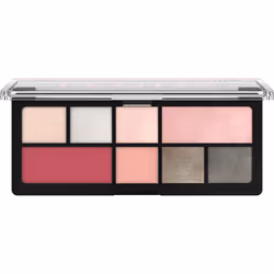 CATRICE The Soft Peony Eyeshadow Palette, Powder, Multicolour, The Soft Peony, 8 colours, Matte, Shimmer, 9 g