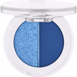 Essence Soft Touch Duo Eyeshadow, Powder, Blue, Icy Girl, 2 colours, Matte, Shimmer, 1.8 g