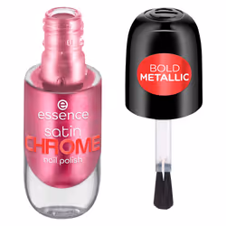 Satin Chrome nail polish #03-Meta Maroon