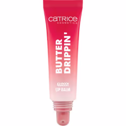 CATRICE Butter Drippin' Glossy Lip Balm 050 Cherry Delicious, Lip balm, Red, Women, Universal skin, Almond oil, Castor oil, C ...