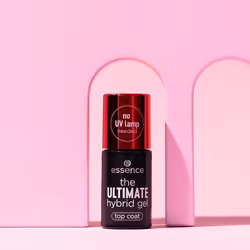 Essence ULTIMATE Hybrid Gel nail top coat 8 ml Transparent - Additional view 6