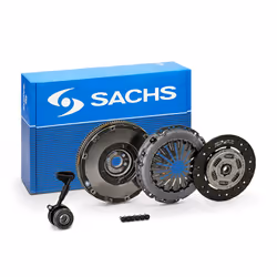 Clutch; SACHS; with central slave cylinder, with clutch pressure plate, with dual-mass flywheel, with flywheel screws with cl ...