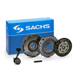SACHS 2290 601 123 Clutch with central slave cylinder, with clutch pressure plate, with dual-mass flywheel, with flywheel screws with clutch disc 240