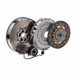 SACHS 2290 601 115 Clutch with central slave cylinder, with clutch pressure plate, with dual-mass flywheel, with flywheel screws with clutch disc 240