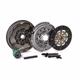 SACHS 2290 601 137 Clutch with central slave cylinder, with clutch pressure plate, with dual-mass flywheel, with flywheel screws with clutch disc 260