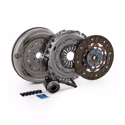 SACHS 2290 601 145 Clutch with central slave cylinder, with clutch pressure plate, with dual-mass flywheel, with flywheel screws with clutch disc 240
