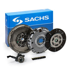 SACHS 2290 601 147 Clutch with central slave cylinder, with clutch pressure plate, with dual-mass flywheel, with flywheel screws with clutch disc 260