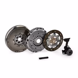 SACHS 2290 601 156 Clutch with central slave cylinder, with clutch pressure plate, with dual-mass flywheel, with flywheel screws with clutch disc 240