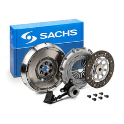 SACHS 2290 601 158 Clutch with central slave cylinder, with clutch pressure plate, with dual-mass flywheel, with flywheel screws with clutch disc 228