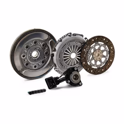 SACHS 2290 601 164 Clutch with central slave cylinder, with clutch pressure plate, with dual-mass flywheel, with flywheel screws with clutch disc 228