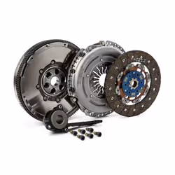 SACHS 2290 601 162 Clutch with central slave cylinder, with clutch pressure plate, with dual-mass flywheel, with flywheel screws with clutch disc 240