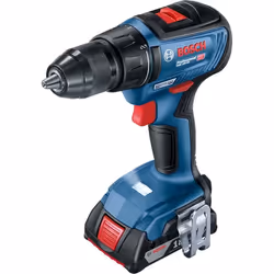 Bosch GSR 18V-50, Pistol grip drill, Key, Brushless, Black, Blue, 1.3 cm, 1800 RPM