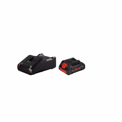 Bosch 1 600 A01 U7U, Battery & charger set, Lithium-Ion (Li-Ion), 4 Ah, 18 V, Bosch, Black