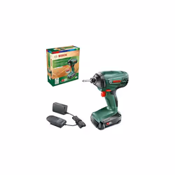 Bosch Cordless Combi Drill AdvancedImpactDrive 18 (1x Battery, 18 Volt System, in Carton Packaging)
