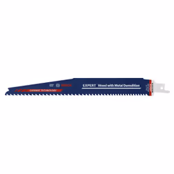 Bosch 2 608 900 399, Sabre saw blade, Construction wood with nails, Hardwood, Plastic, Wood, Wood with nails, High carbon ste ...