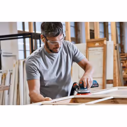 Bosch GEX 18V-125 Professional Random orbital sander 10000 RPM 20000 OPM Black, Blue, Grey, Red - Additional view 6