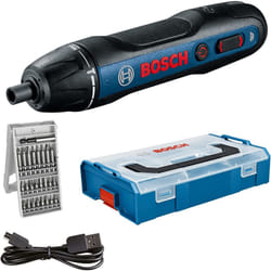 Bosch Professional cordless screwdriver Bosch Go (incl. 25-Piece Bit Set, USB Charging Cable, L-BOXX Mini) â Amazon Exclusive