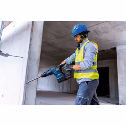 Bosch GBH 18V-36 C Professional, Pistol grip drill, SDS Max, Brushless, Black, Blue, 500 RPM, 3.5 cm