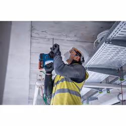 Bosch Professional 18V System Cordless Rotary Hammer GBH 18V-22 (with SDS Plus, Ideal for Drilling 6 mm to 10 mm Holes, Kickback Control and Vibration - Additional view 4