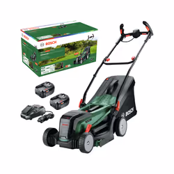 Bosch UniversalRotak 2x18V-37-550 (2x4.0Ah) Cordless Lawnmower