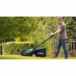 Bosch AdvancedRotak Walk behind lawn mower Battery Green - Additional view 7
