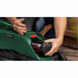 Bosch AdvancedRotak Walk behind lawn mower Battery Green - Additional view 8