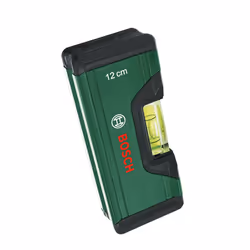Home and Garden Spirit Level 12 cm (Compact Mini Level; Precise Alignment with Fluorescent Bubble for Horiziontal Reading; Al ...