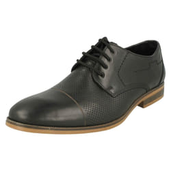 Mens Rieker Formal Lace Up Shoes 11615 - UK 9, Black