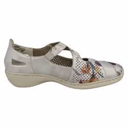 Ladies Rieker Casual Flat Shoes 41346 - UK 6, Multi