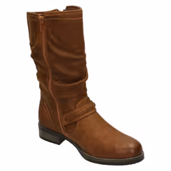 Ladies Rieker Fleece Lined Calf High Boots 98860-22 - Brown Synthetic - UK Size 6 - EU Size 39 - US Size 8