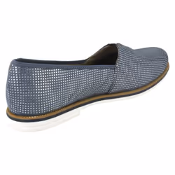 Ladies Rieker Casual Slip On Pumps 45551-12 - UK 5, Blue