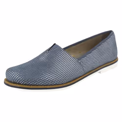 Ladies Rieker Casual Slip On Pumps 45551-12 - UK 6.5, Blue