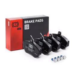 Brake pad set; CHAMPION; not prepared for wear warning indicator; for VOLKSWAGEN, AUDI, SEAT, VW, CHERY; 437698151, 443698151 ...