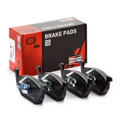 Brake pad set; CHAMPION; not prepared for wear warning indicator; for VOLKSWAGEN, SKODA, AUDI, SEAT, VW; 1J0698151, 1J0698151 ...