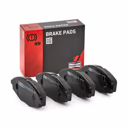 Brake pad set; CHAMPION; not prepared for wear warning indicator; for JEEP, CHEVROLET, NISSAN, DAEWOO; 25940447, 96288629, 96 ...
