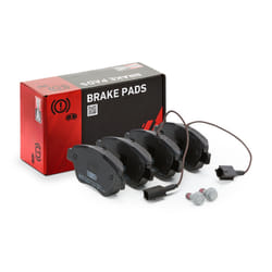 CHAMPION 573074CH Brake pad set incl. wear warning contact FIAT: 500 Hatchback, Punto Evo Hatchback, BRAVO 2, ALFA ROMEO: MiTo