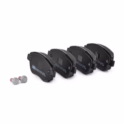 CHAMPION 573031CH Brake pad set not prepared for wear warning indicator PEUGEOT: 206 Hatchback, 207 Hatchback, 207 CC