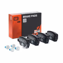 Brake pad set; CHAMPION; with acoustic wear warning; for VAUXHALL, KIA, OPEL, CHEVROLET, CHRYSLER; 93170602, 93176118, 931791 ...
