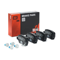 CHAMPION 573122CH Brake pad set with acoustic wear warning VAUXHALL: Zafira Mk2, Astravan Mk5, Astra Mk5, KIA: Venga, Venga Box Body / Hatchback