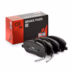 Brake pad set; CHAMPION; incl. wear warning contact; for PEUGEOT, CITROËN, FIAT, LANCIA; 1617258380, 425231, 425457, E172592, ...