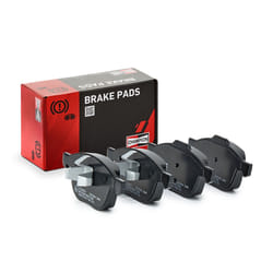 CHAMPION 573209CH Brake pad set not prepared for wear warning indicator FORD: FOCUS 3, C-Max, Focus 2, VOLVO: V40 Hatchback, V50, S40 II