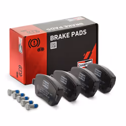 Brake pad set; CHAMPION; not prepared for wear warning indicator; for RENAULT, NISSAN, DACIA, MERCEDES-BENZ, LADA; 410604775R ...