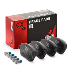 CHAMPION 573125CH Brake pad set not prepared for wear warning indicator RENAULT: Megane 4, Clio 4, CLIO 3, NISSAN: Note I, MICRA 3, Micra C+C 3