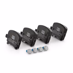 CHAMPION 573158CH Brake pad set not prepared for wear warning indicator AUDI: A3 Sportback, A6 C6 Avant, TT Coupe, VOLKSWAGEN: Golf 5, CC, GOLF 6